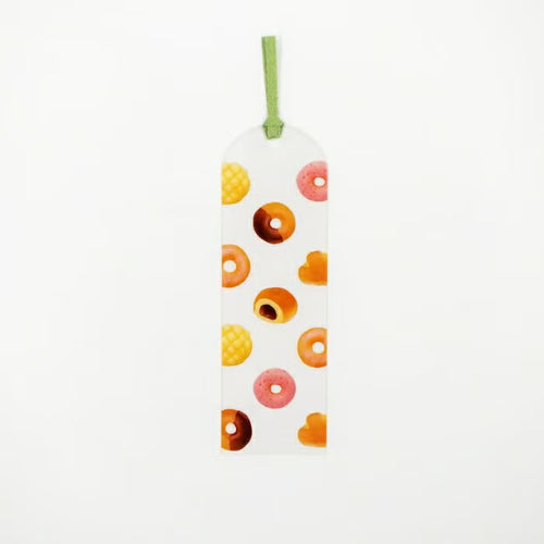 Furukawa Shiko 古川紙工 HONTOWATASHI Clear Bookmark - Doughnut