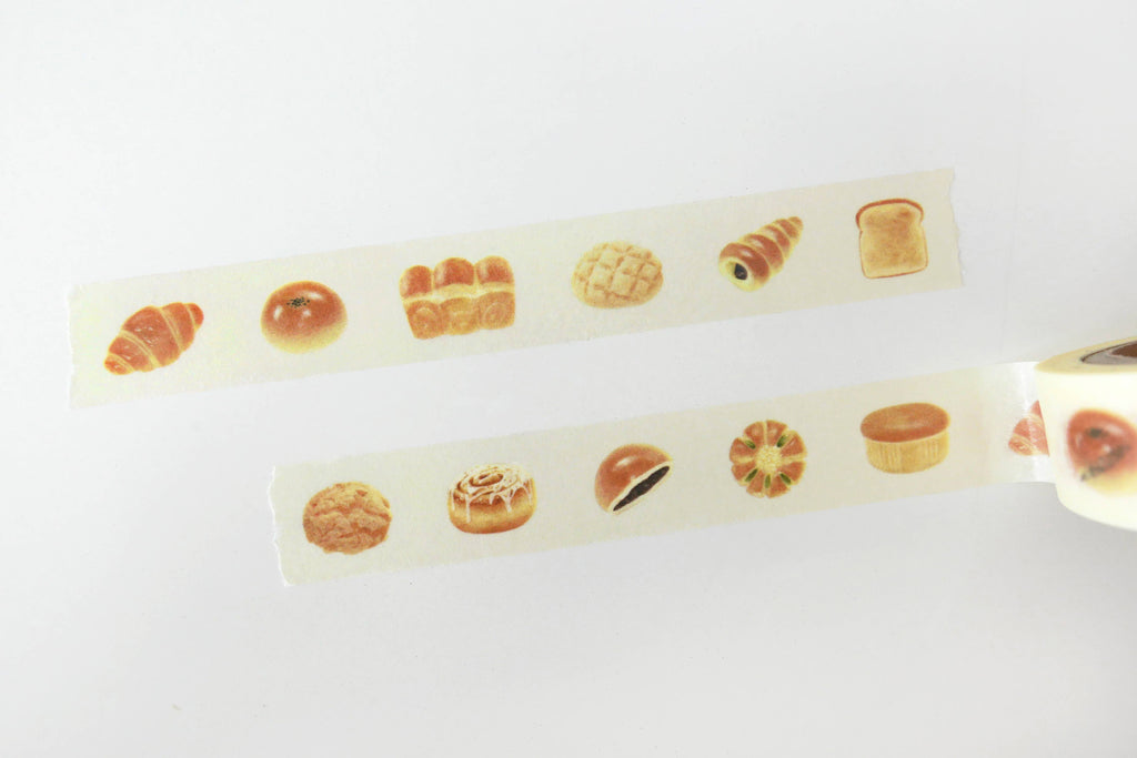 Suatelier Design Washi Tape - Bread Illust.08