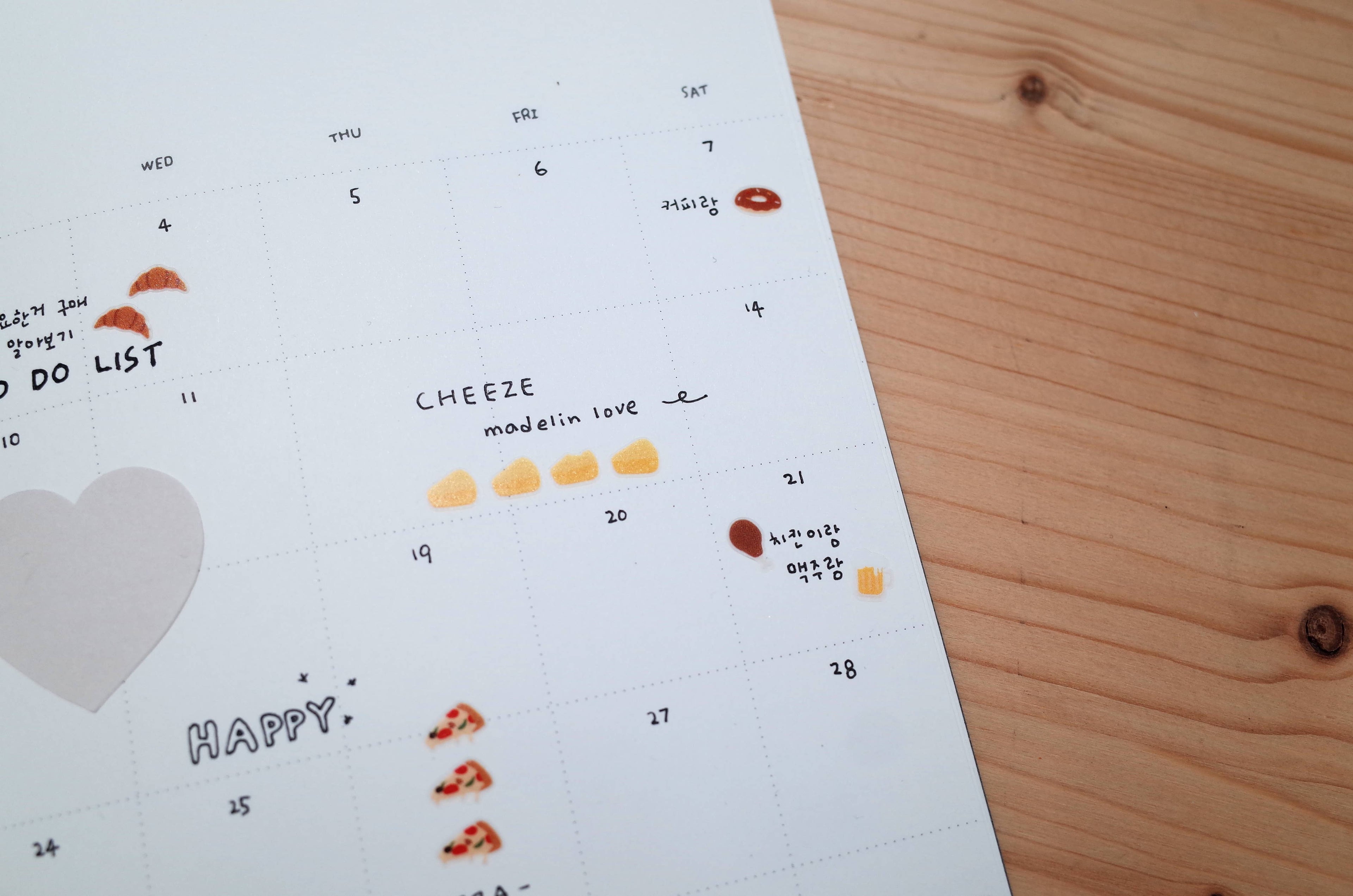 Suatelier Design Mini Series Stickers - Food.01