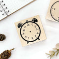 Season Paper Stamp - Clock