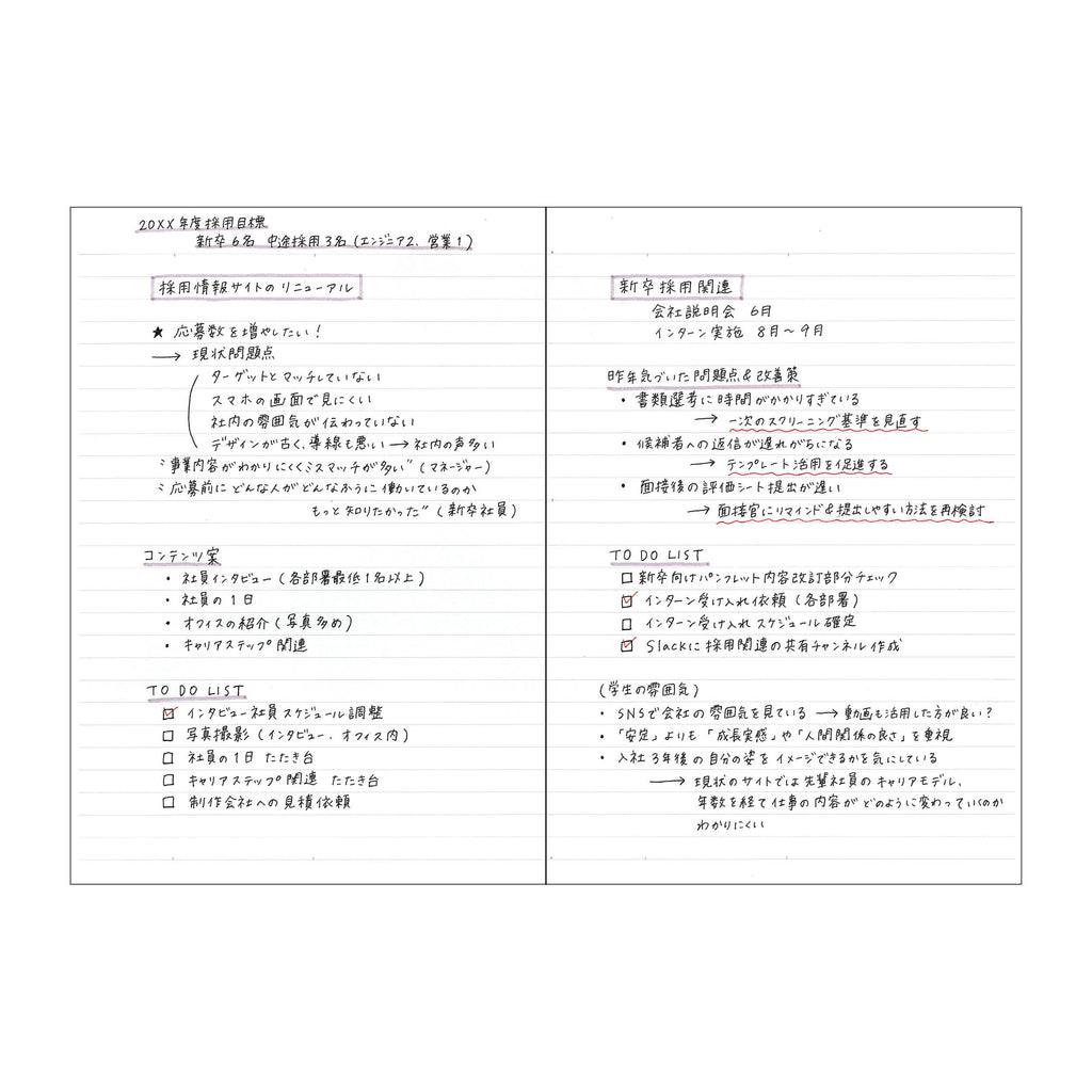 Mark's Inc EDiT Notebook A6･160 pages