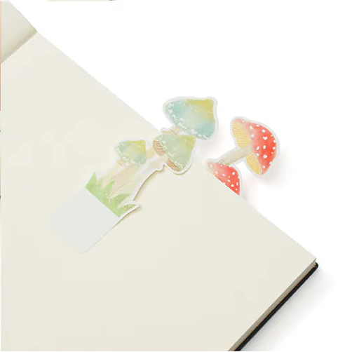 i-Marker Garden Series Page Markers - Mushrooms