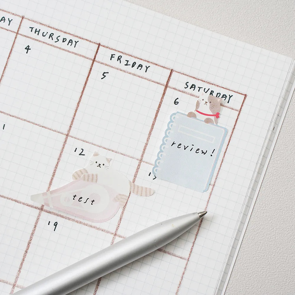 i-Marker Animal pagination - Stationery Cat