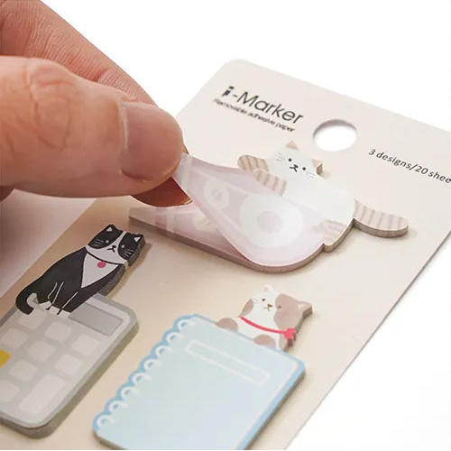 i-Marker Animal pagination - Stationery Cat