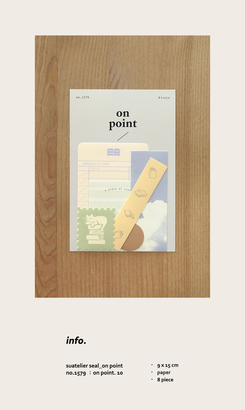 Suatelier Design On Point Sticker Set - on point.10