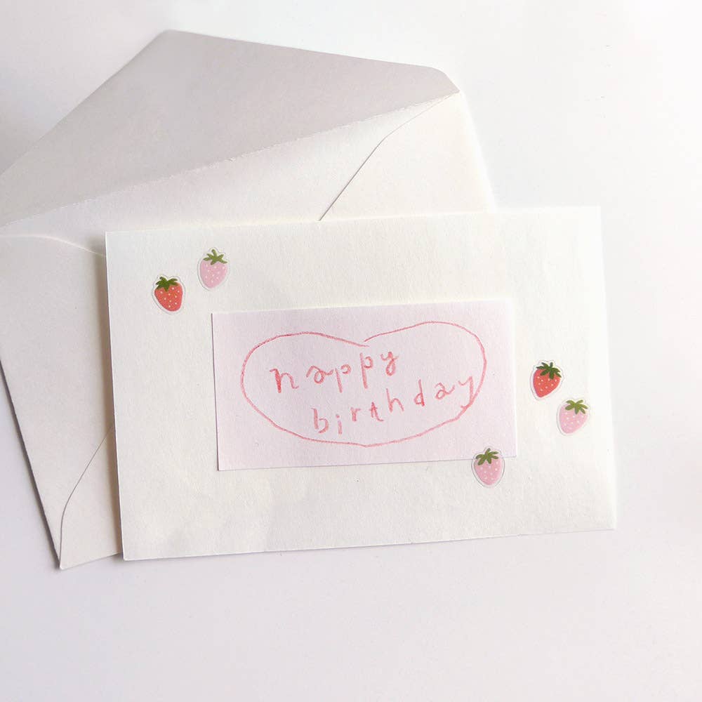 Suatelier Design Mini Series Stickers - Strawberry Deco. 20