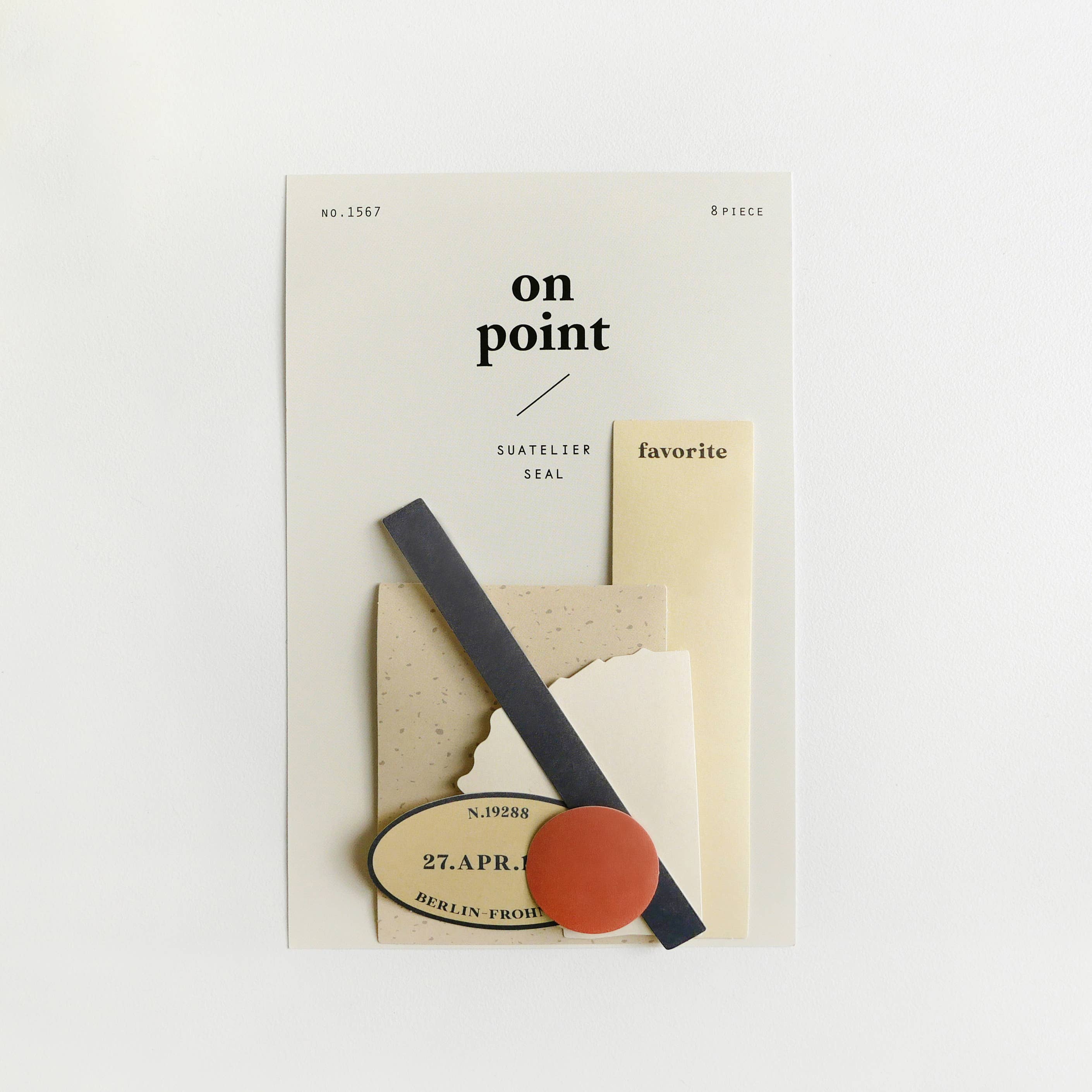 Suatelier Design On Point Sticker Set - on point.02
