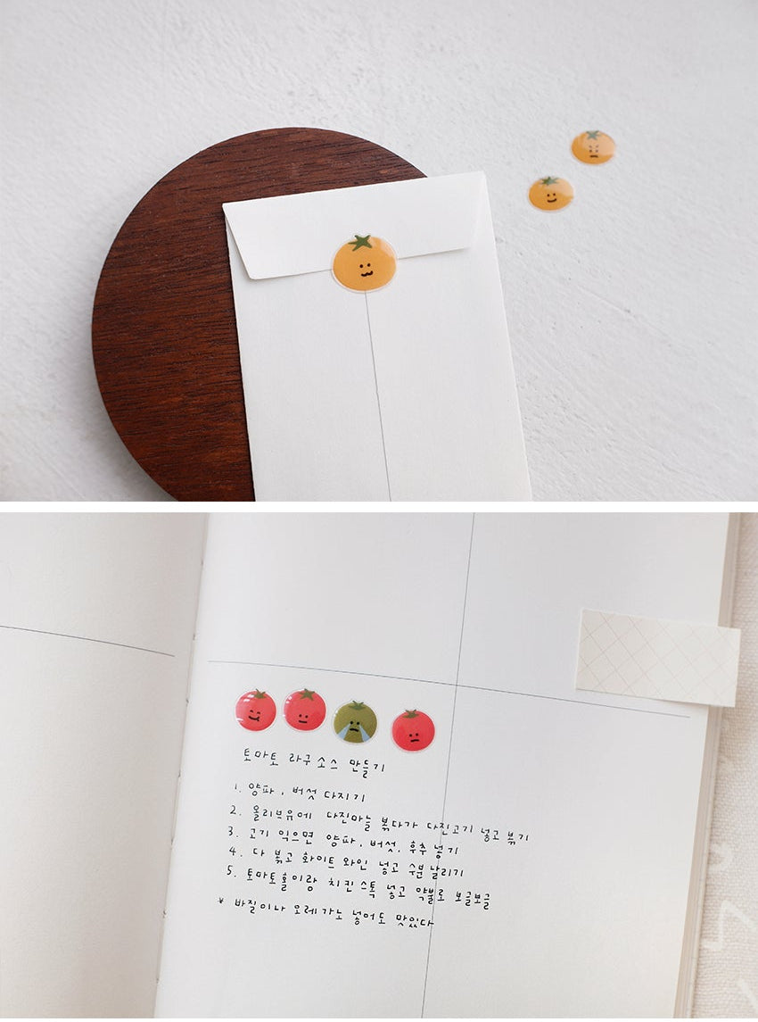 Suatelier Design Daily Deco Stickers - 1184 Awesome tomato