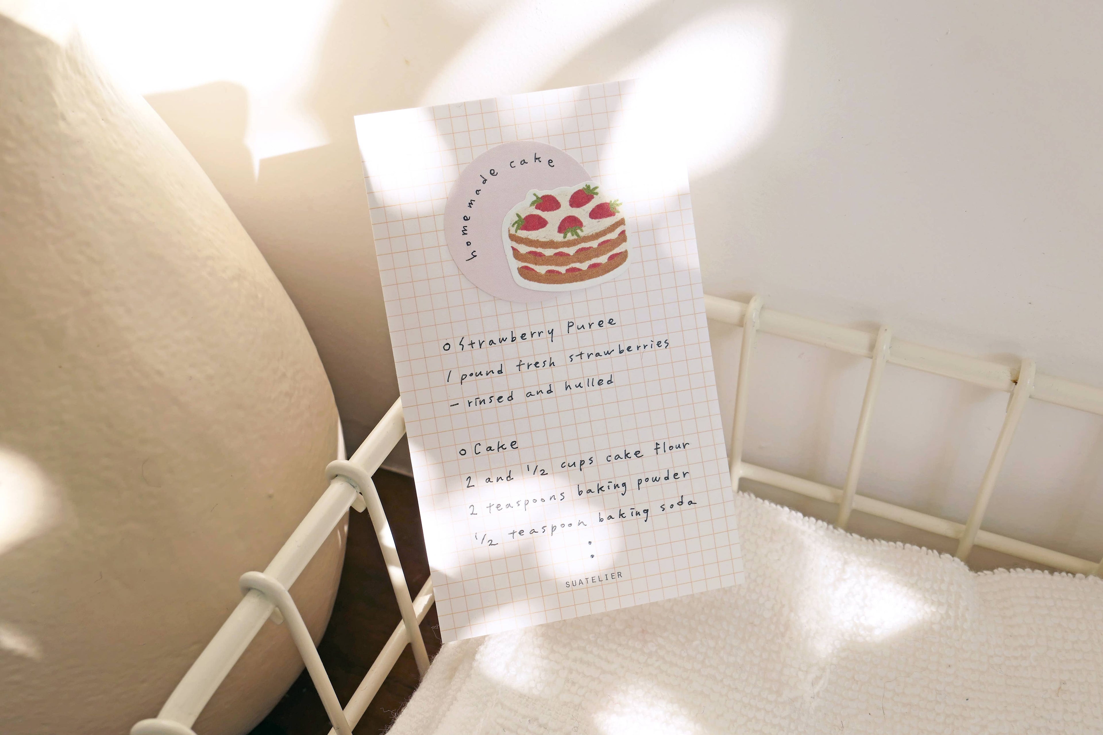 Suatelier Design Cereal Stickers - 301 Sweet cake