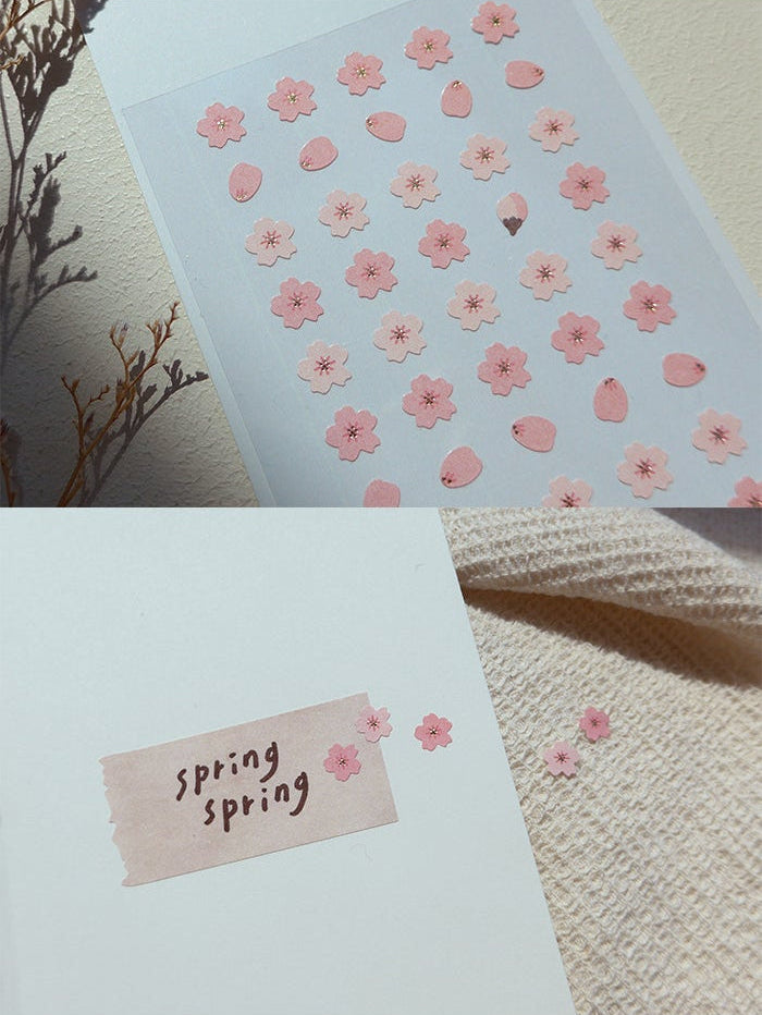 Suatelier Design Mini Series Stickers - Sakura Flower.01