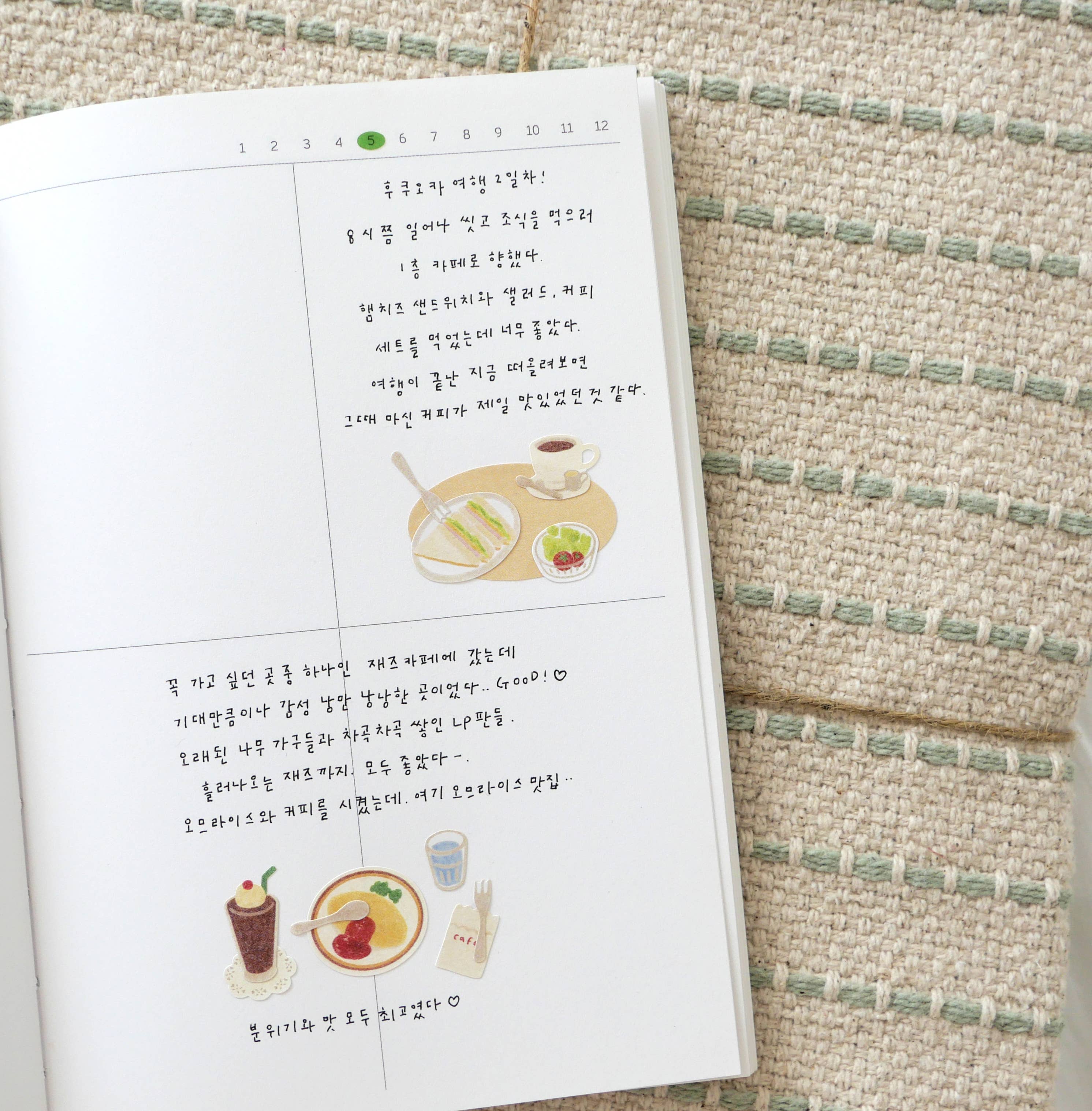 Suatelier Design Daily Deco Stickers - 1162 Kissaten