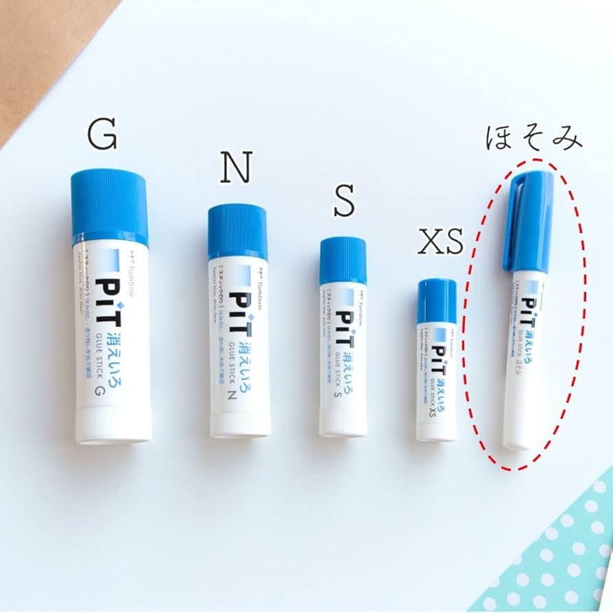 Tombow PiT Visible Blue Glue Pen - 7.5mm