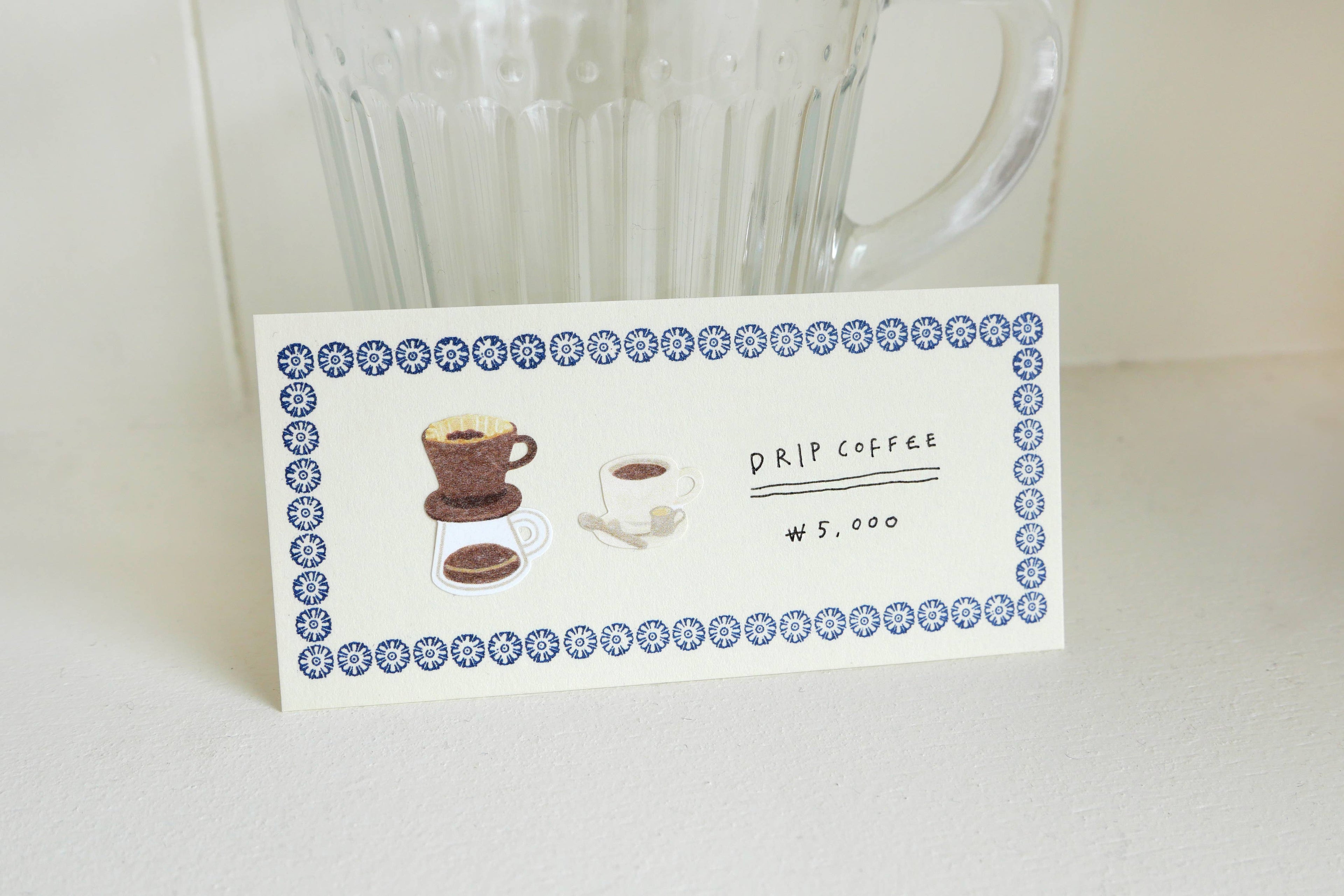 Suatelier Design Daily Deco Stickers - 1162 Kissaten