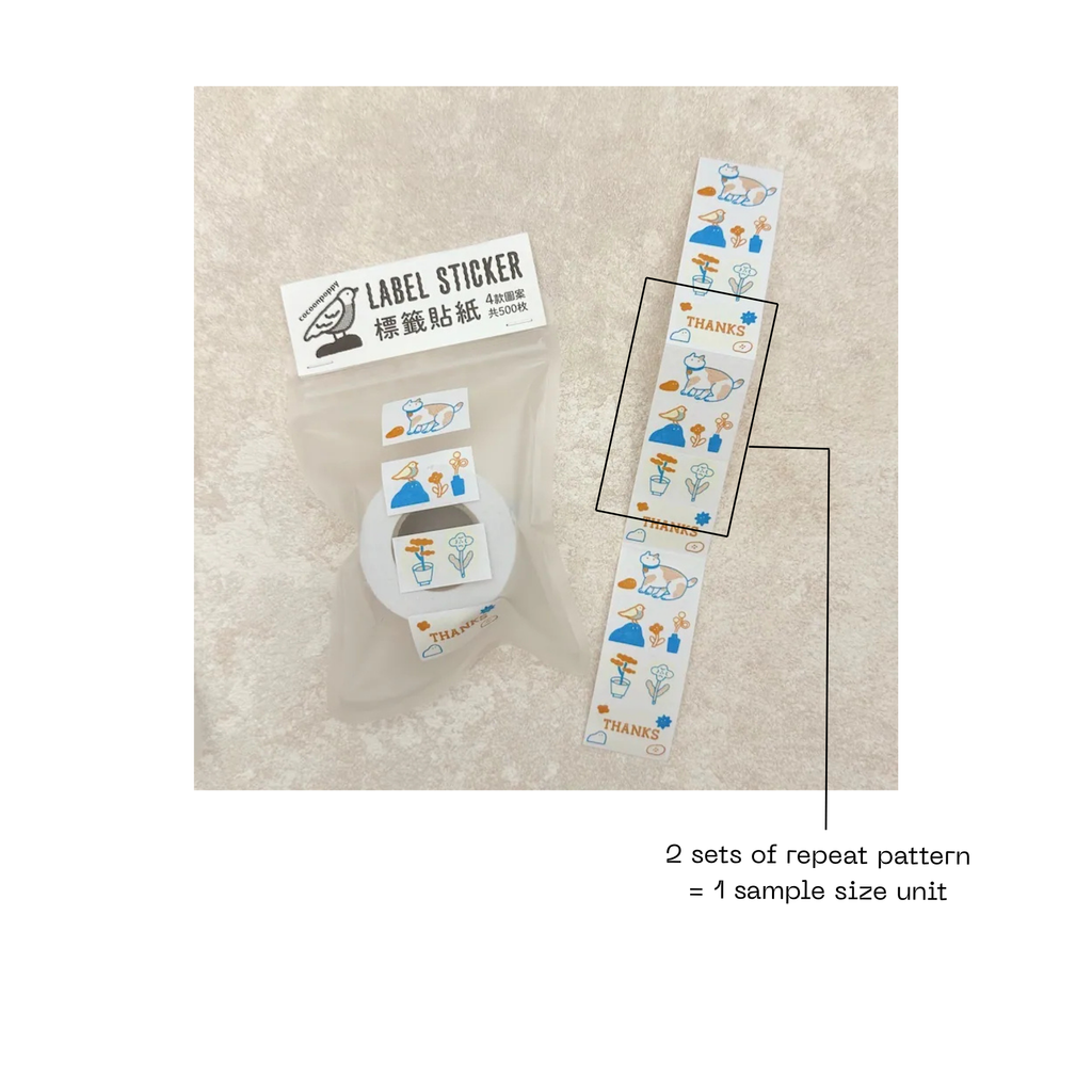 Cocoonpoppy Label Stikcer - With You in My Everyday