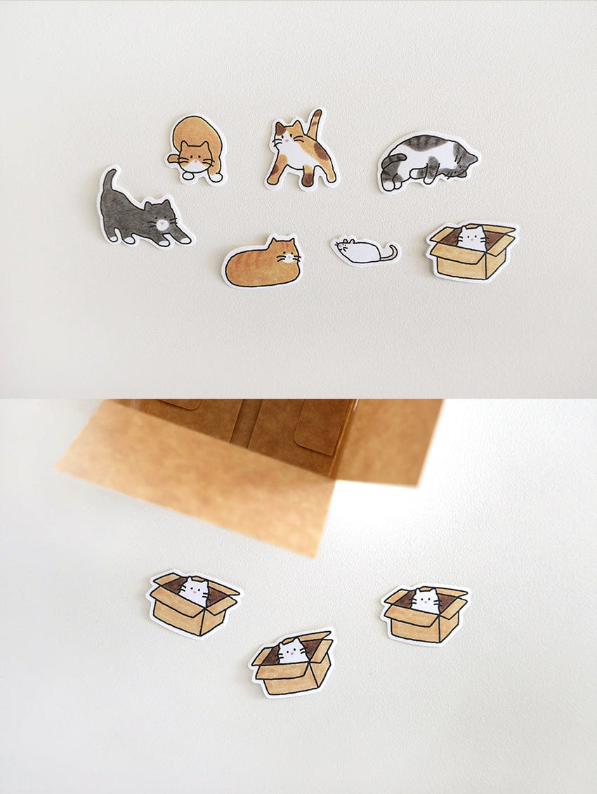 Suatelier Design Cereal Stickers - 304 Cats!