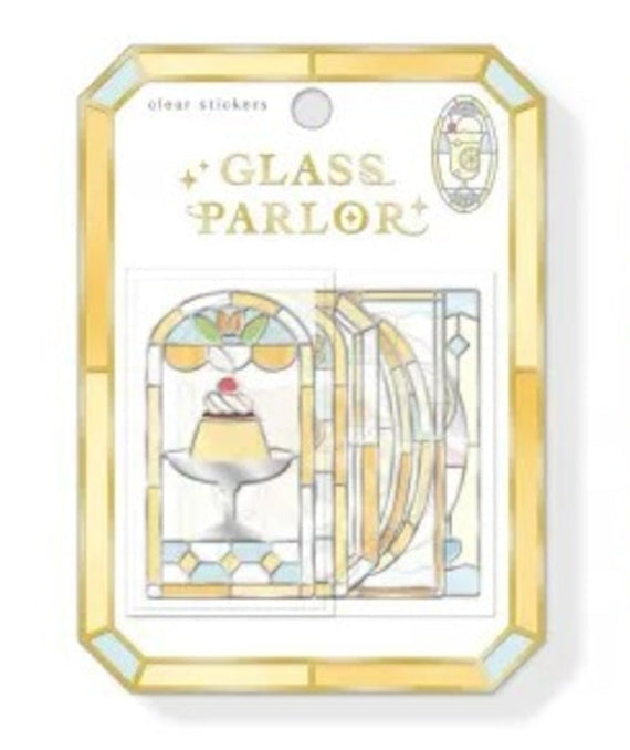 Q-Lia Glass Parlor Clear Stickers - Lemon Squash