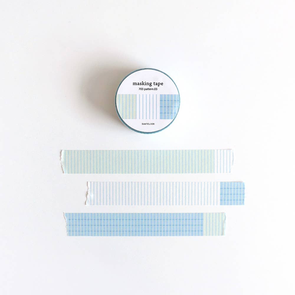 Suatelier Design Washi Tape - Vintage Pattern.03