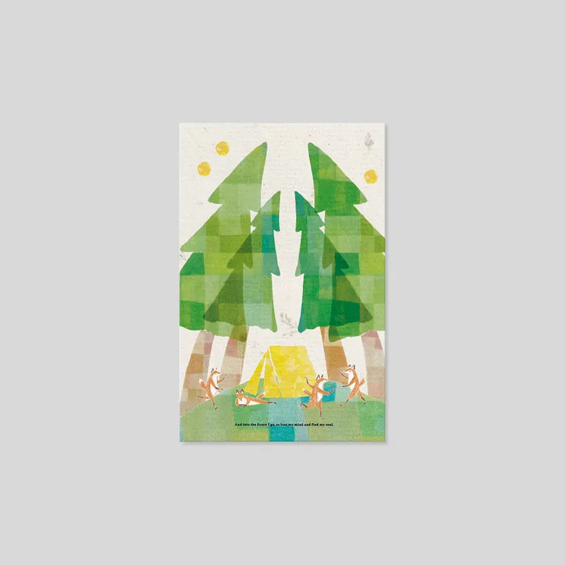 Hello Studio Post Card Set - Little Adventures with Fox