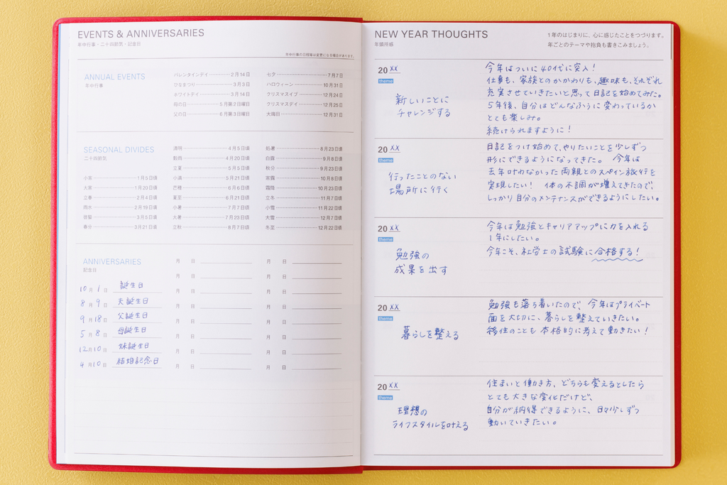 Mark's Inc Undated Five Years Diary