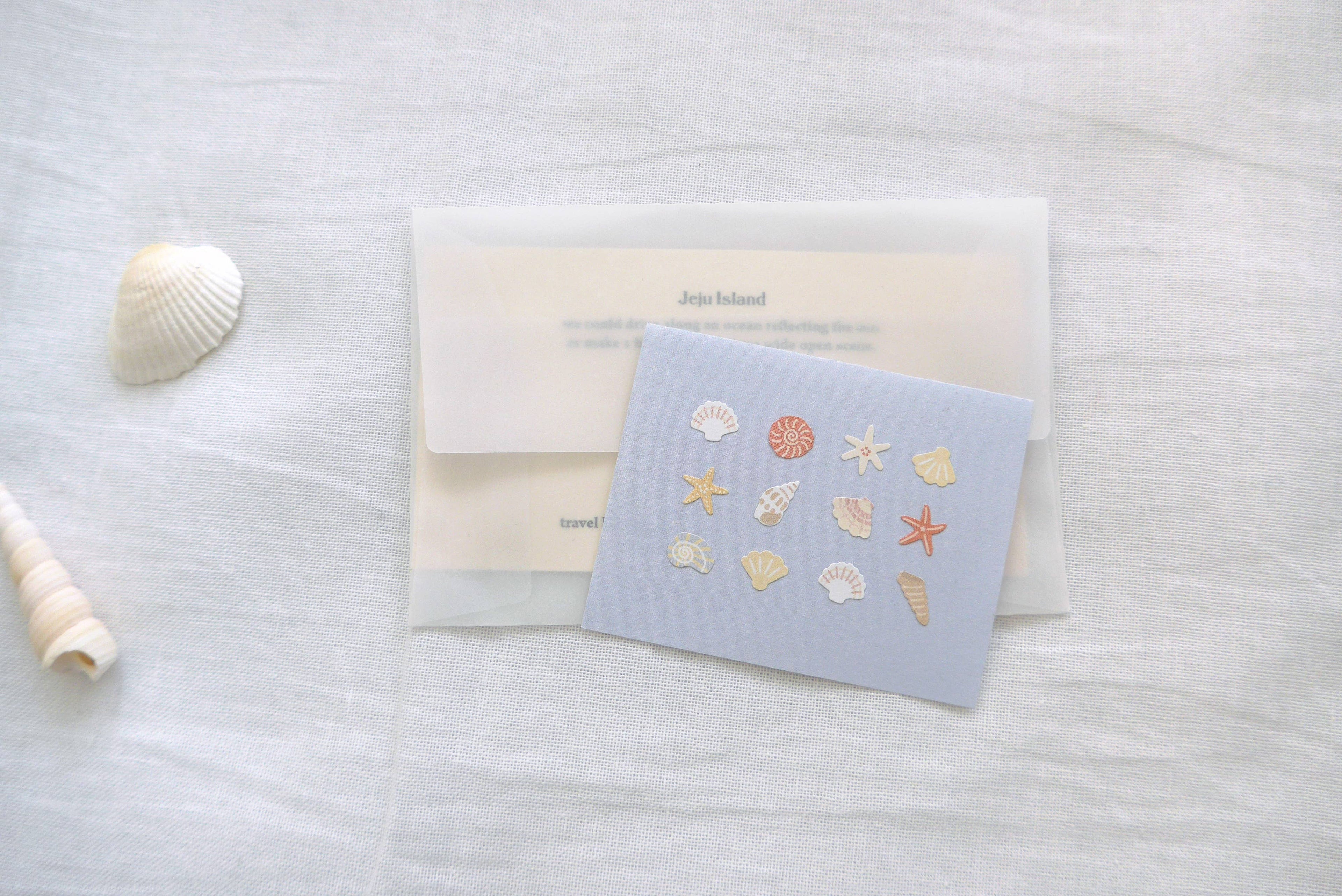 Suatelier Design Mini Series Stickers - Shells Deco.21
