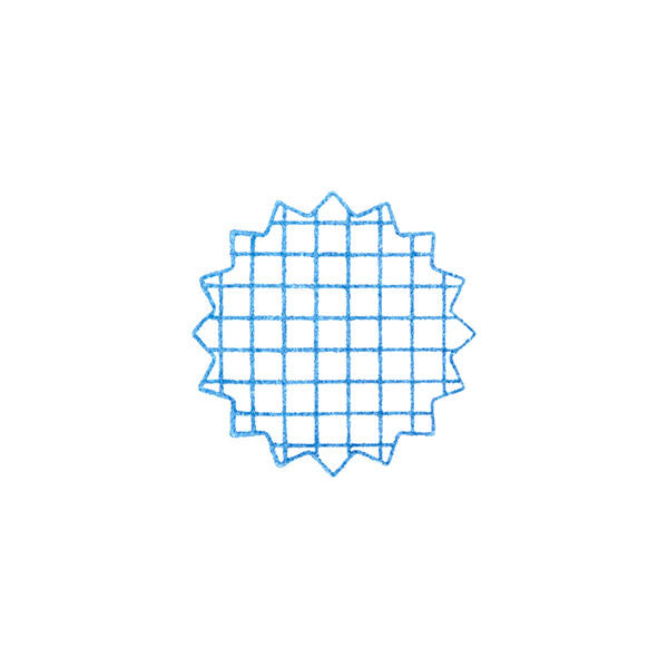 King Jim Co. Kori Jirushi Small Stamp - Grid
