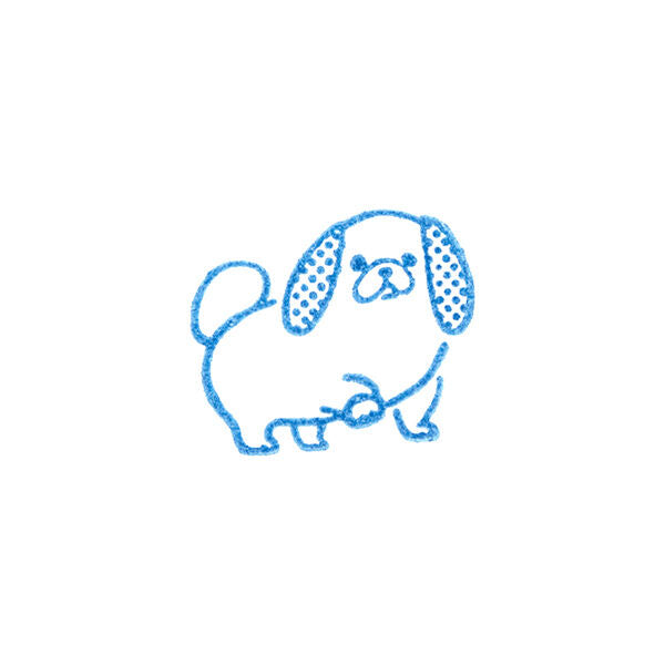 King Jim Co. Kori Jirushi Small Stamp - Pekinese