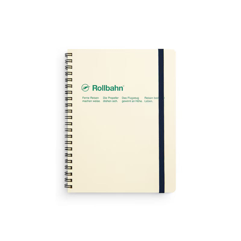 Delfonics Rollbahn Spiral Bound Notebook -Grid A5