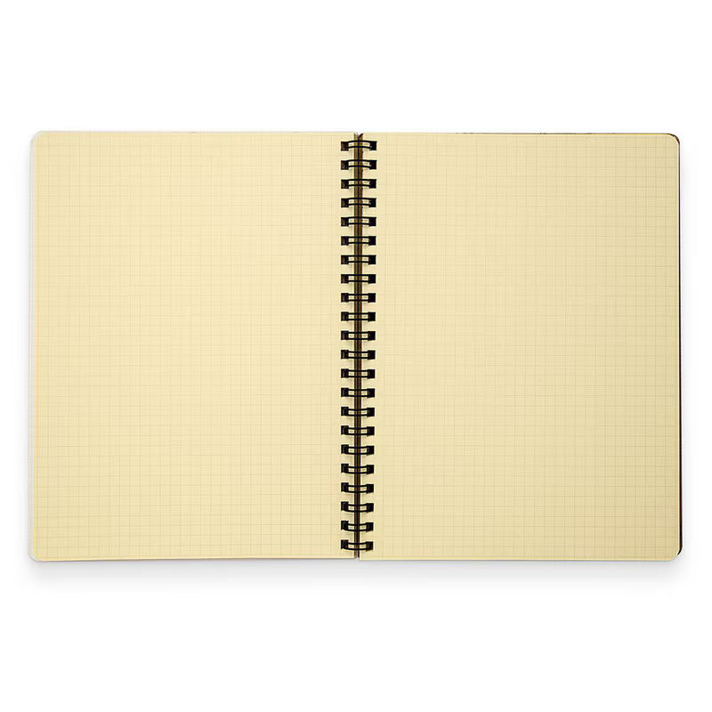 Delfonics Rollbahn Spiral Bound Notebook -Grid A5