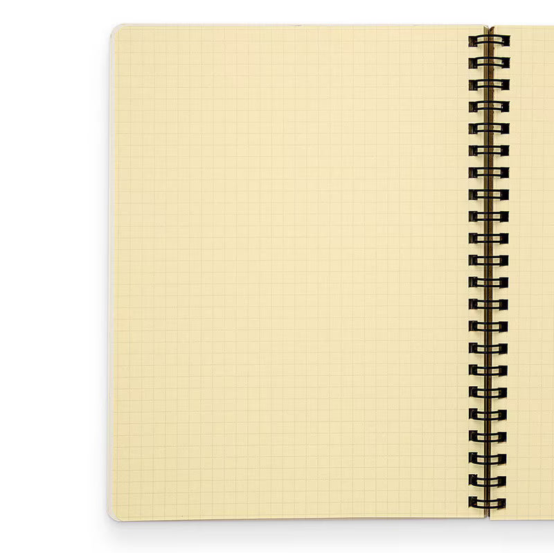 Delfonics Rollbahn Spiral Bound Notebook -Grid A5