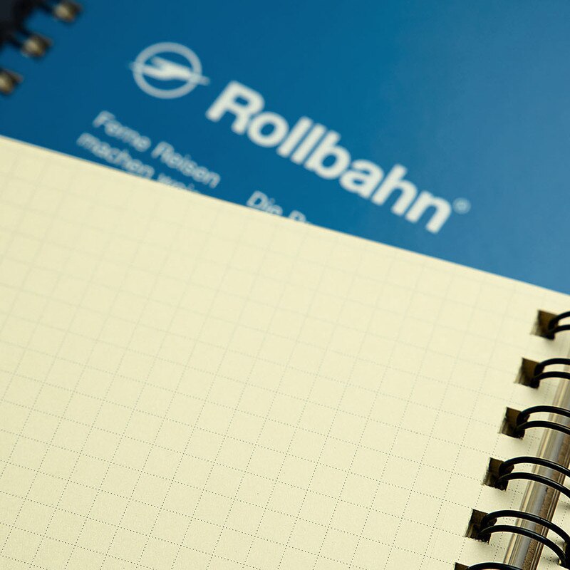 Delfonics Rollbahn Spiral Bound Notebook -Grid A5