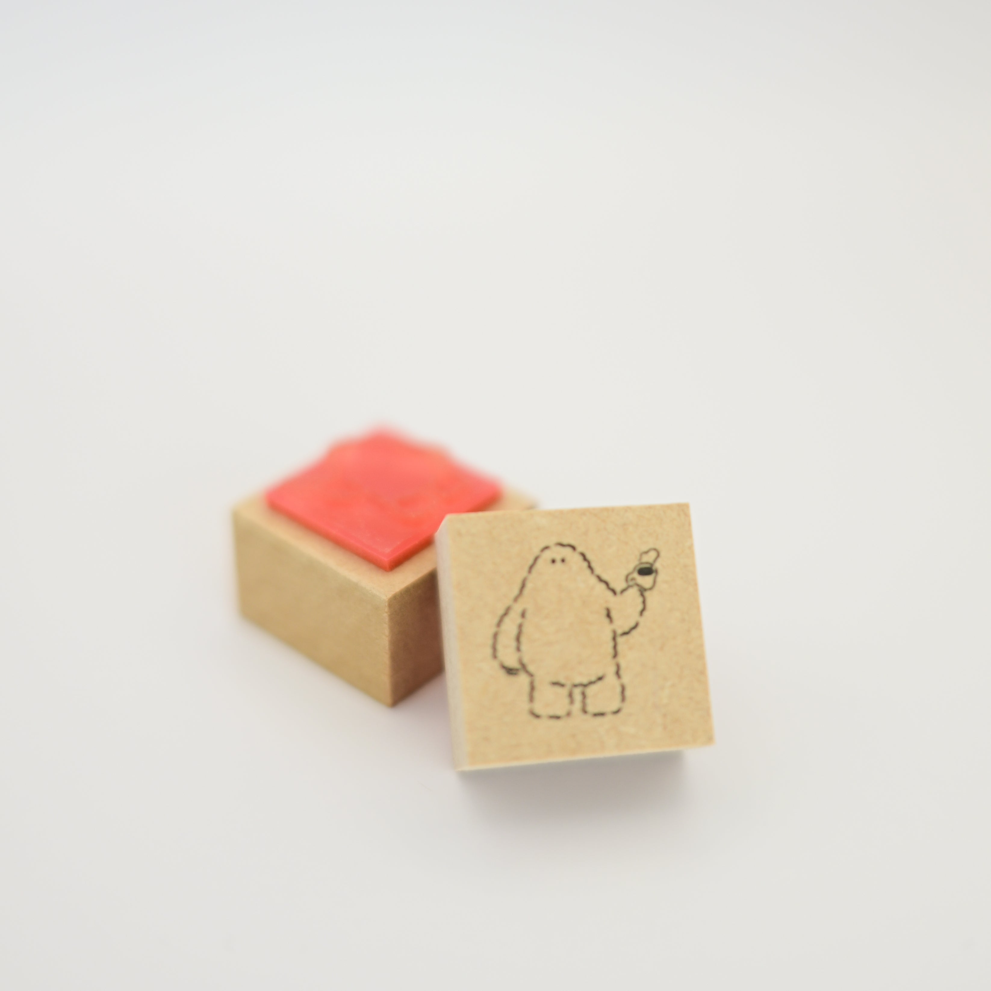 Stamp Marche - Yeti's coffee time
