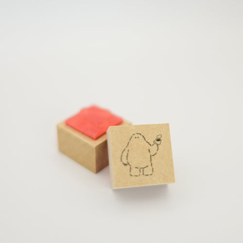 Stamp Marche - Yeti's coffee time