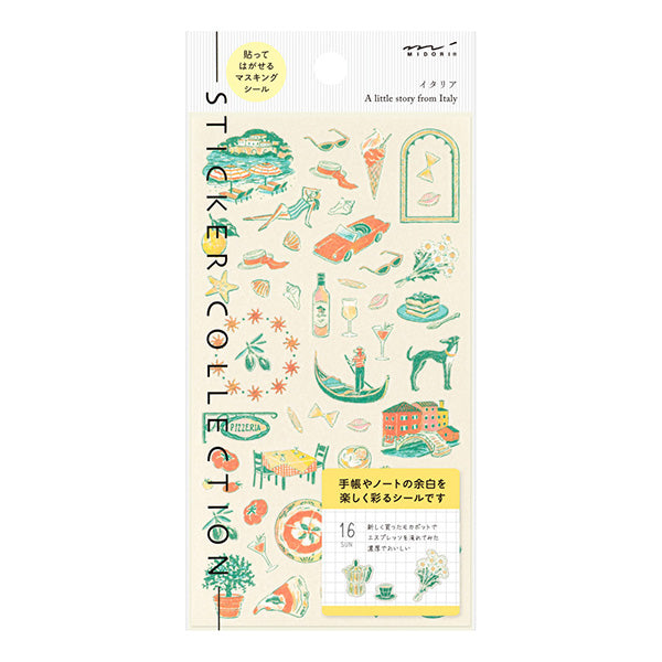 Midori Country Motif Stickers