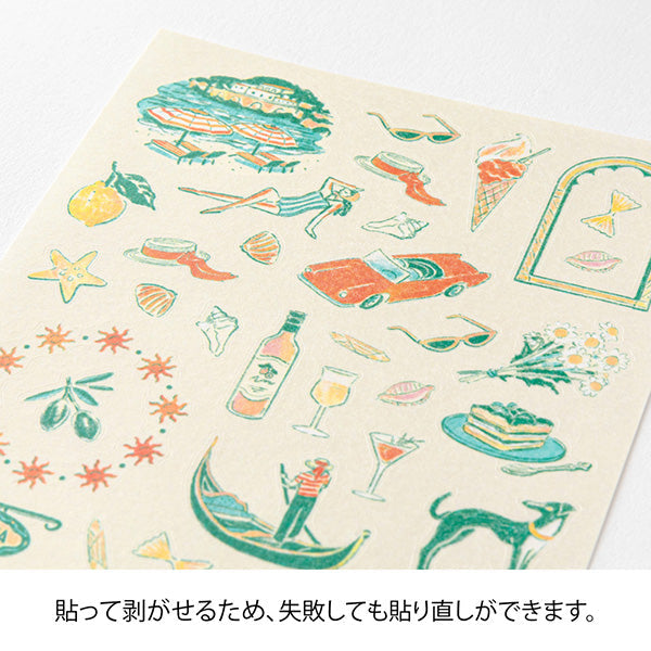 Midori Country Motif Stickers