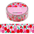 World Craft Washi Tape - Tulip Field Foil Detail