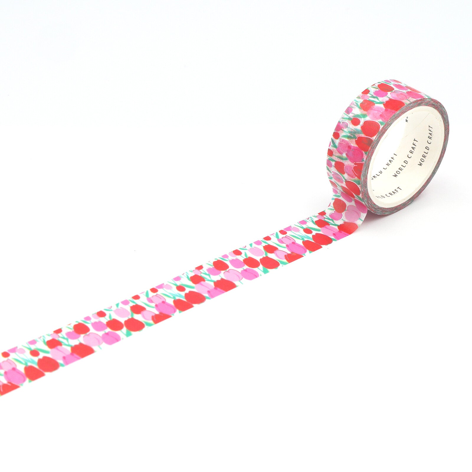 World Craft Washi Tape - Tulip Field Foil Detail