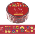 World Craft Washi Tape - Autumn Foil Detail