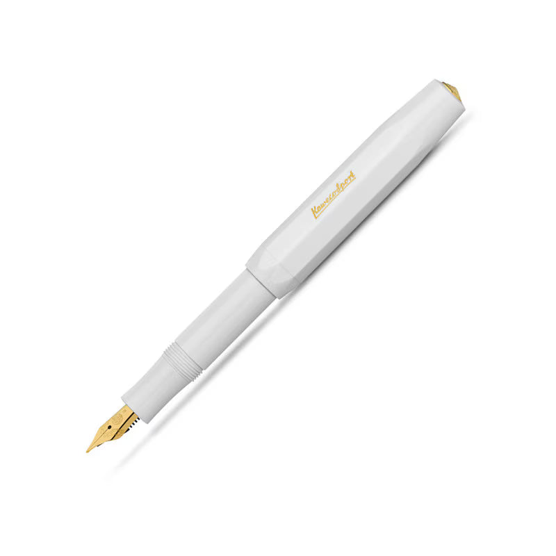 Kaweco Classic Sport Fountain Pen - Fine White