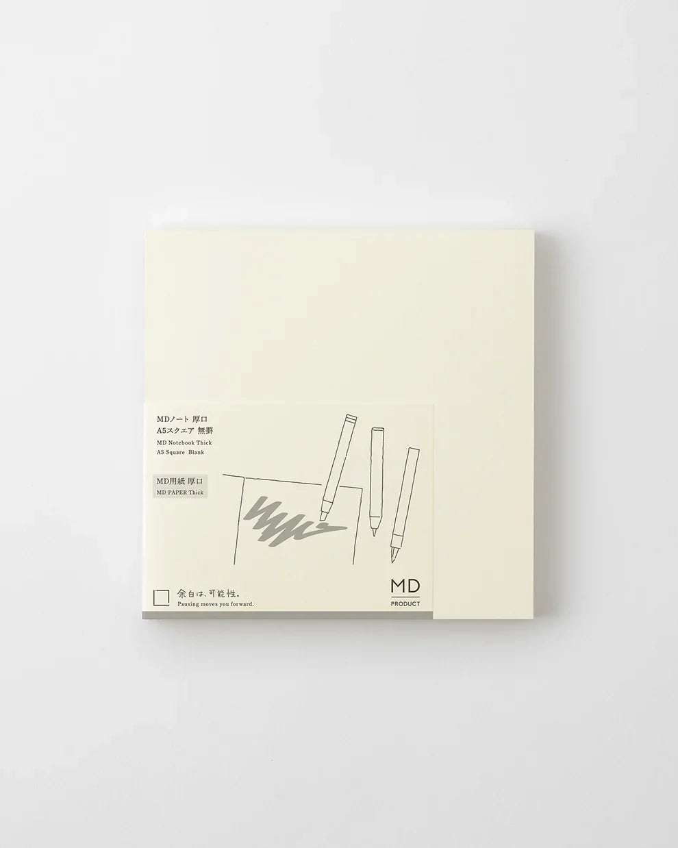 Midori MD Notebook Thick A5 Square