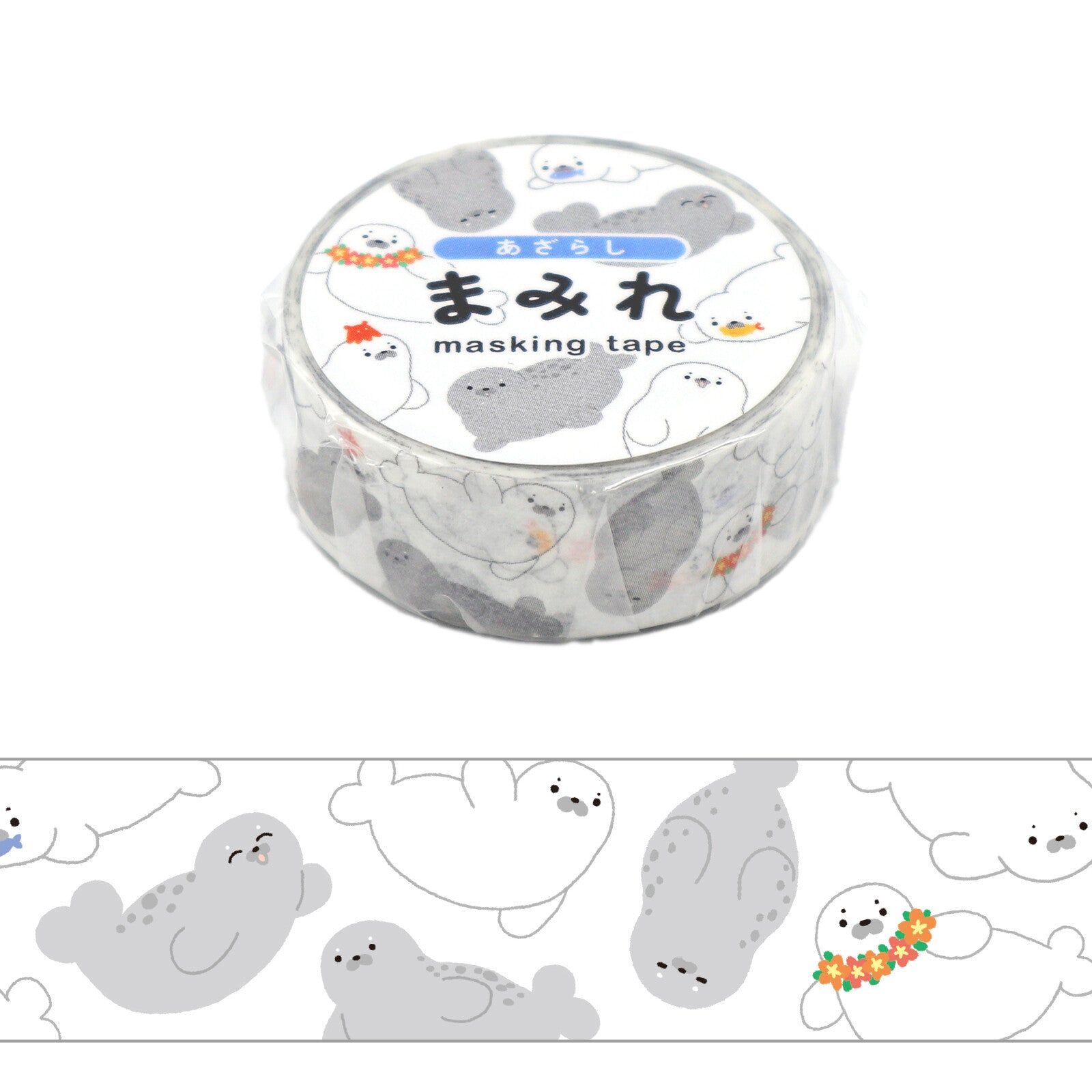 World Craft Washi Tape - Seal Pattern