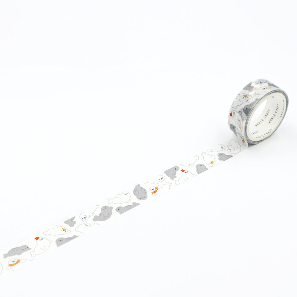 World Craft Washi Tape - Seal Pattern