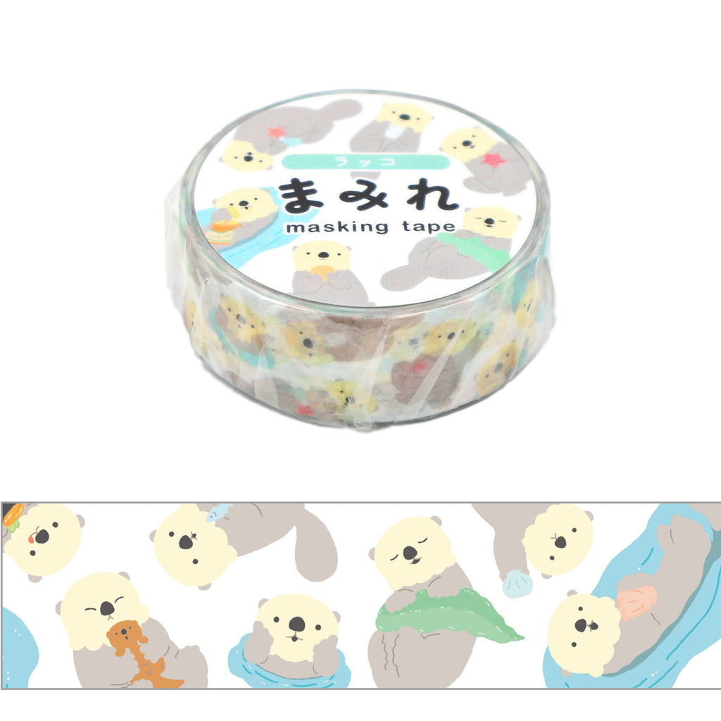 World Craft Washi Tape - Sea Otter Pattern