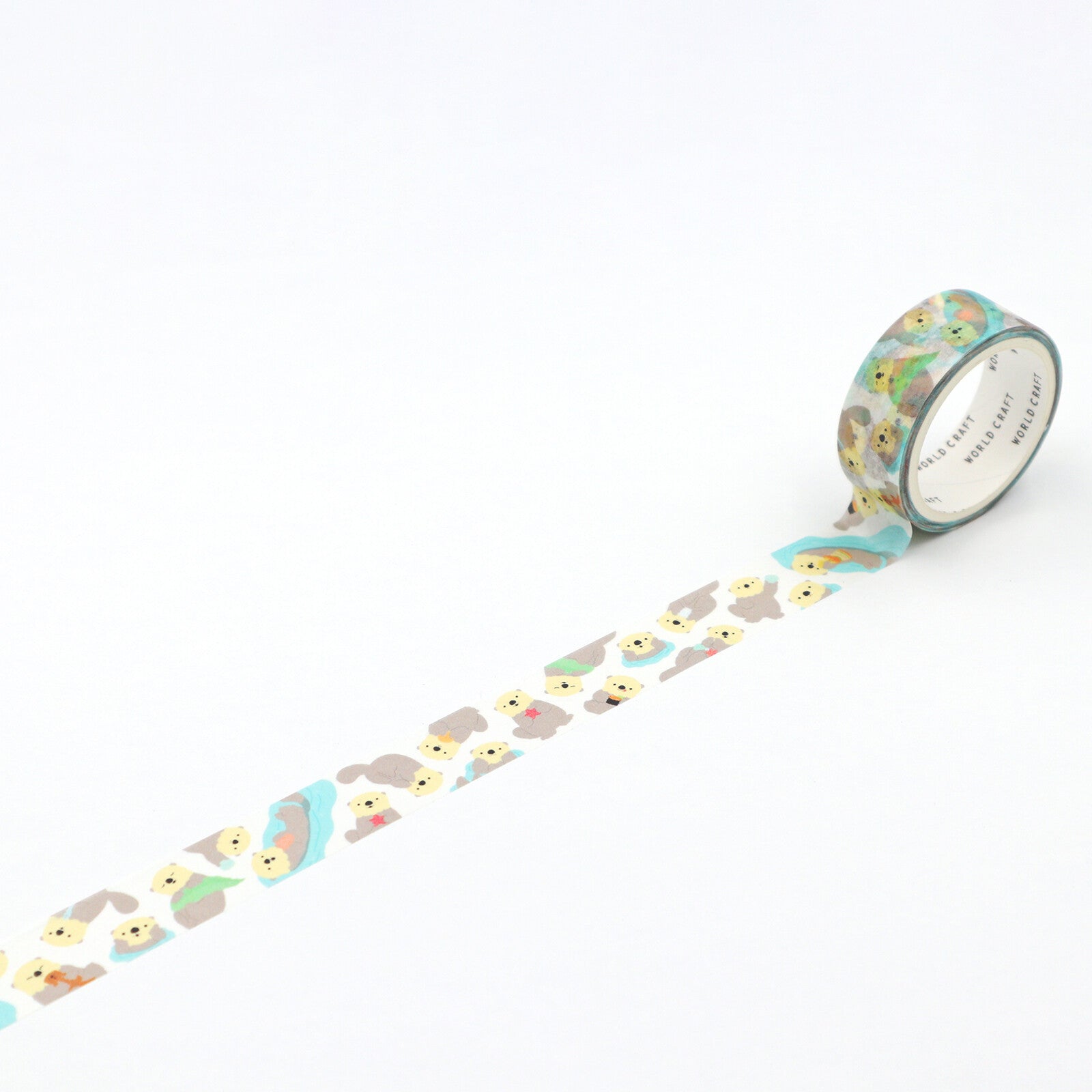 World Craft Washi Tape - Sea Otter Pattern