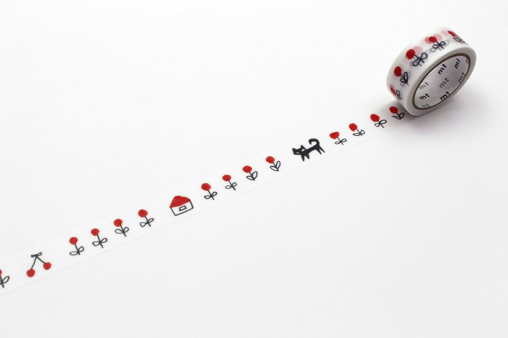 MT Washi Tape – Makoto Matsubayashi Collection Black Cat
