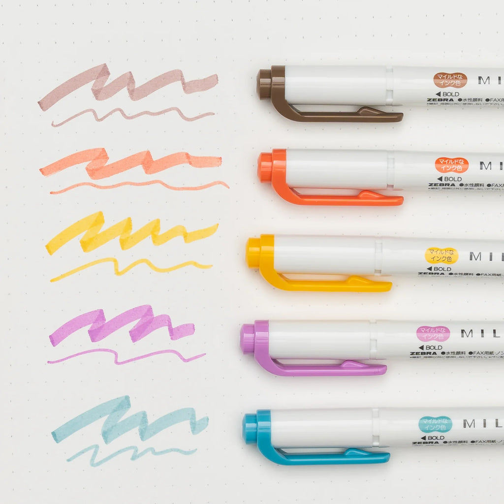 Zebra Mildliner Highlighter Set