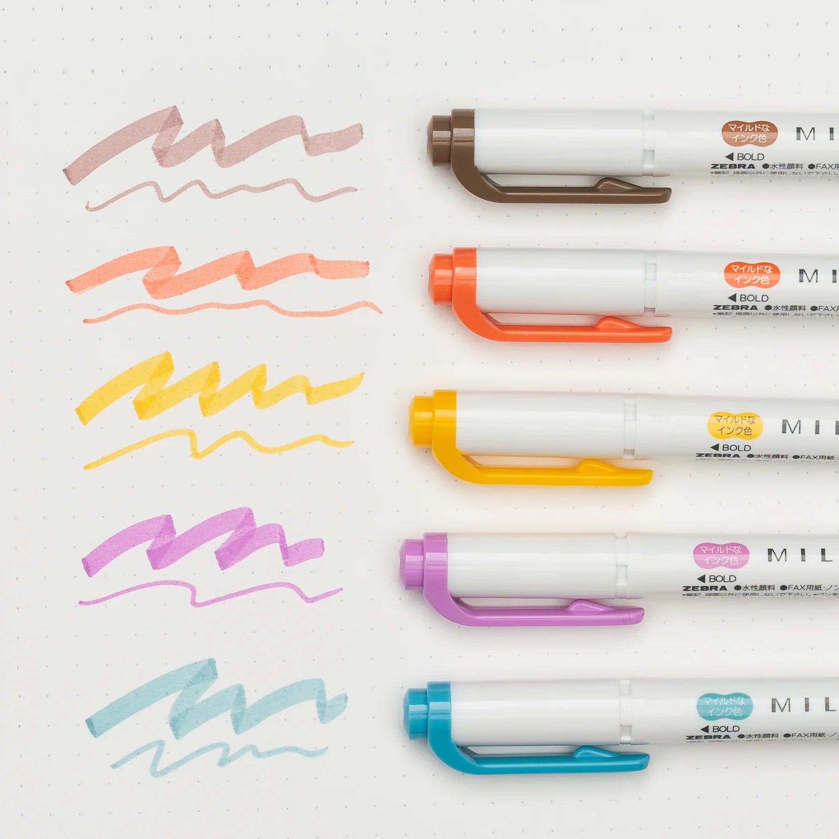 Zebra Mildliner Highlighter Set