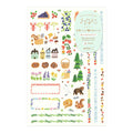 Midori Yuru Log Decoration Sticker - Scandinavia