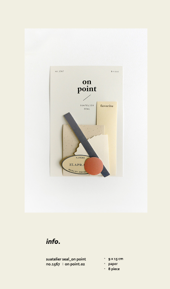 Suatelier Design On Point Sticker Set - on point.02