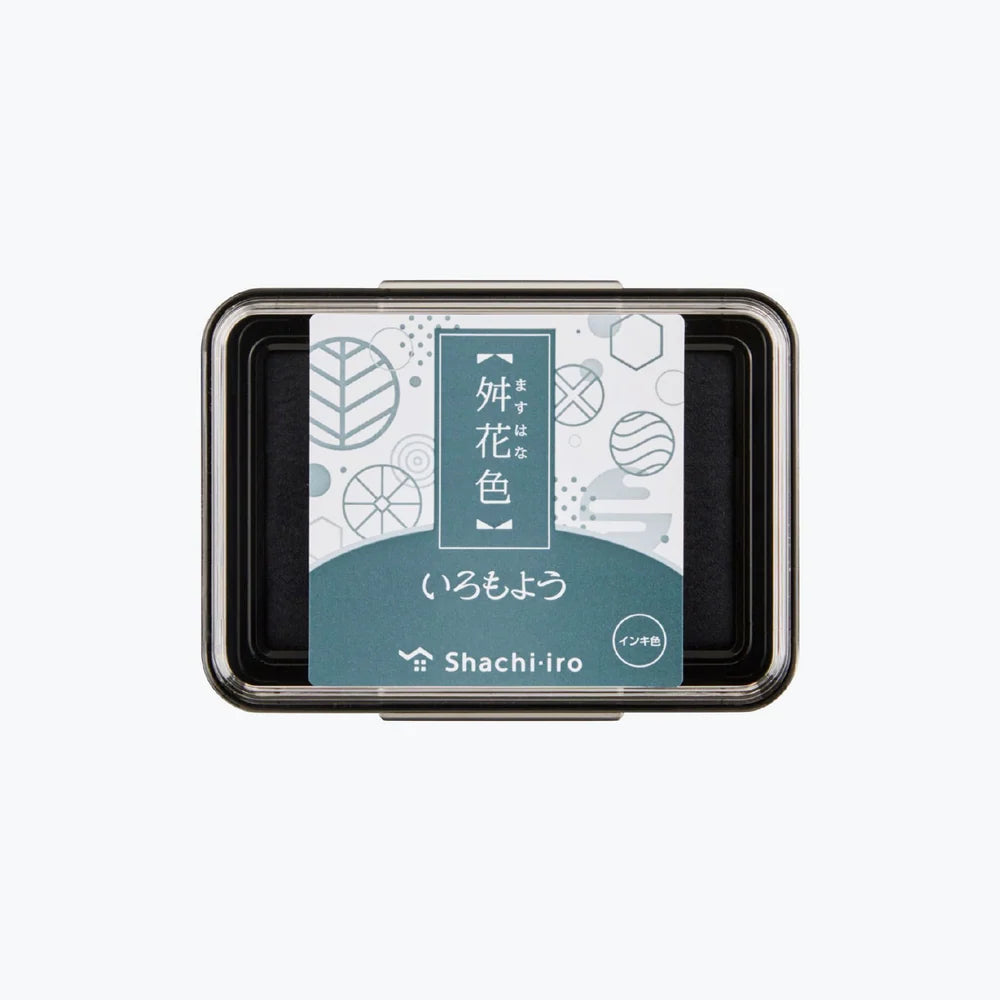 Shachihata Iromoyo Ink Pad – Masuhana Blue (舛花色) HAC-1-CBL