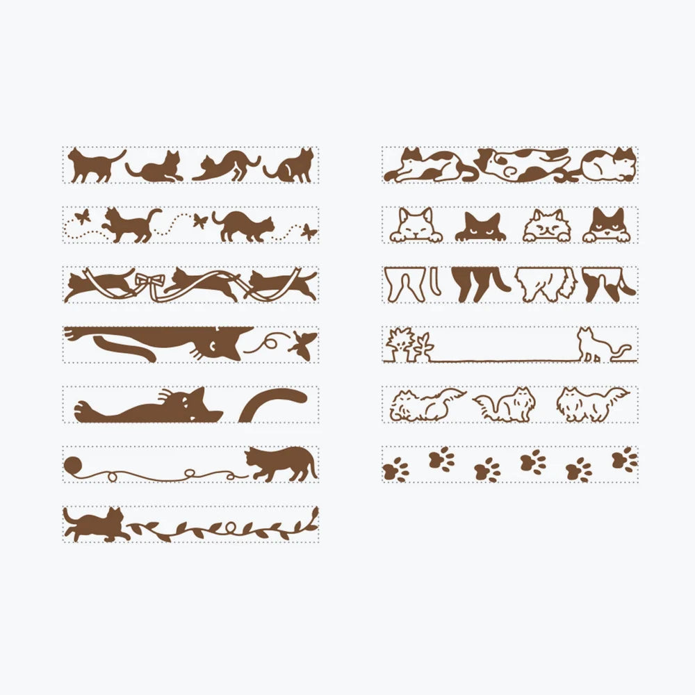 Shachihata Rotating Stamp - Cats